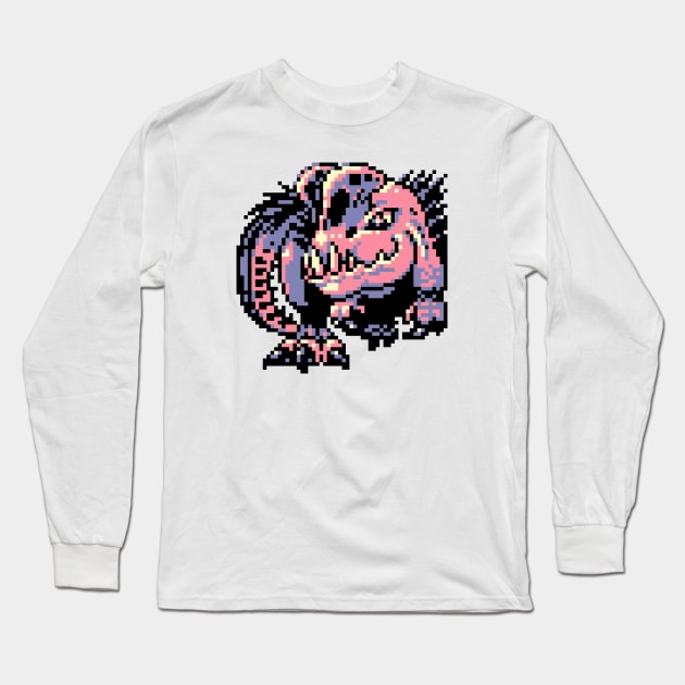 Anjanath Long Sleeve T-Shirt by patackart